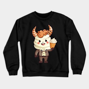 kawaii ice cream cone junk food T-Shirt cute  funny Crewneck Sweatshirt